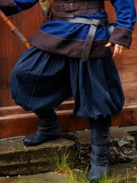 Wikinger-Rushose Norman schwarz