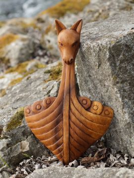 Wikinger-Wandschmuck Wikingerschiff