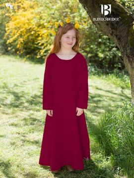 Kinderunterkleid Ylvi rot