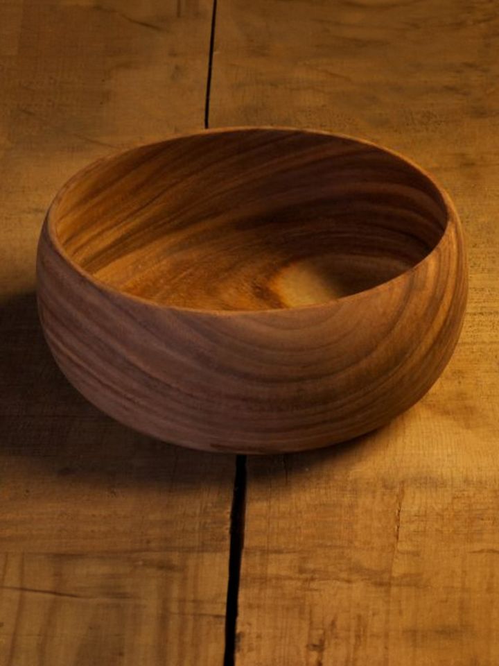 Holzschüssel - 25 cm