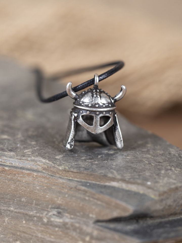 Amulett Wikingerhelm silber