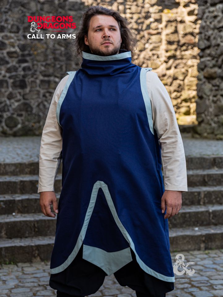 D&D Kleriker Wappenrock dunkelblau-eisblau