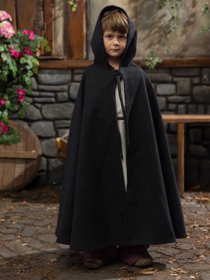 Kindercape Laroo schwarz