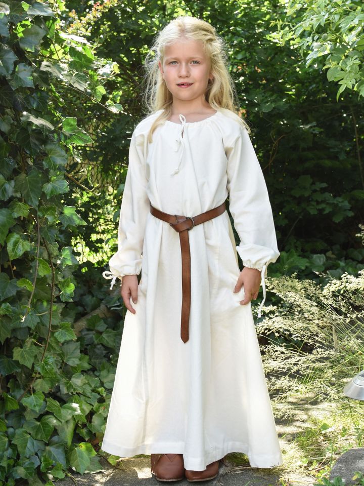 Kinder-Unterkleid Mara natur