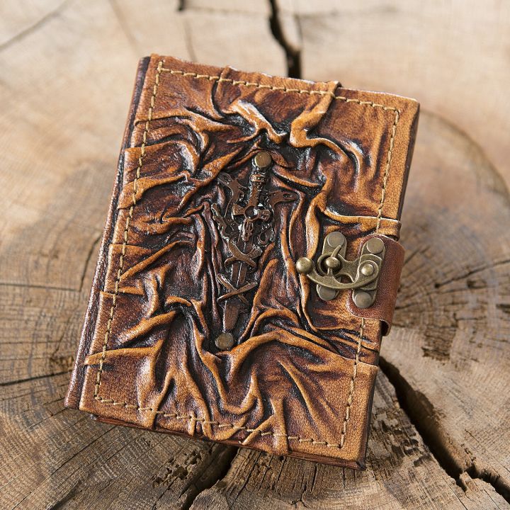 Lederbuch Excalibur klein