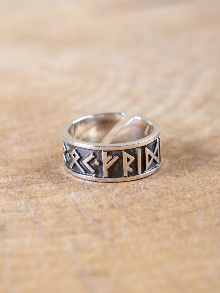 Runenring aus 925er Sterlingsilber