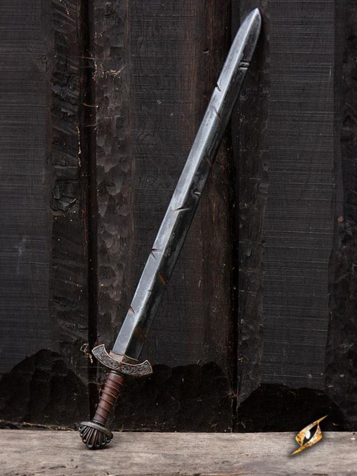 Battleworn Wikingerschwert 100 cm - LARP