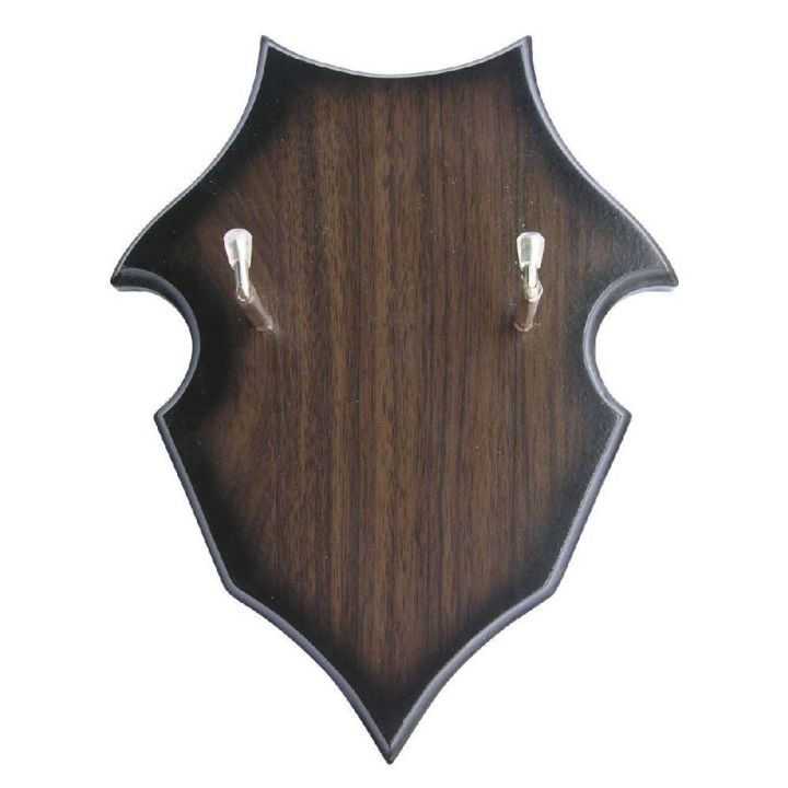 Schwerthalter mit Holzwandplatte