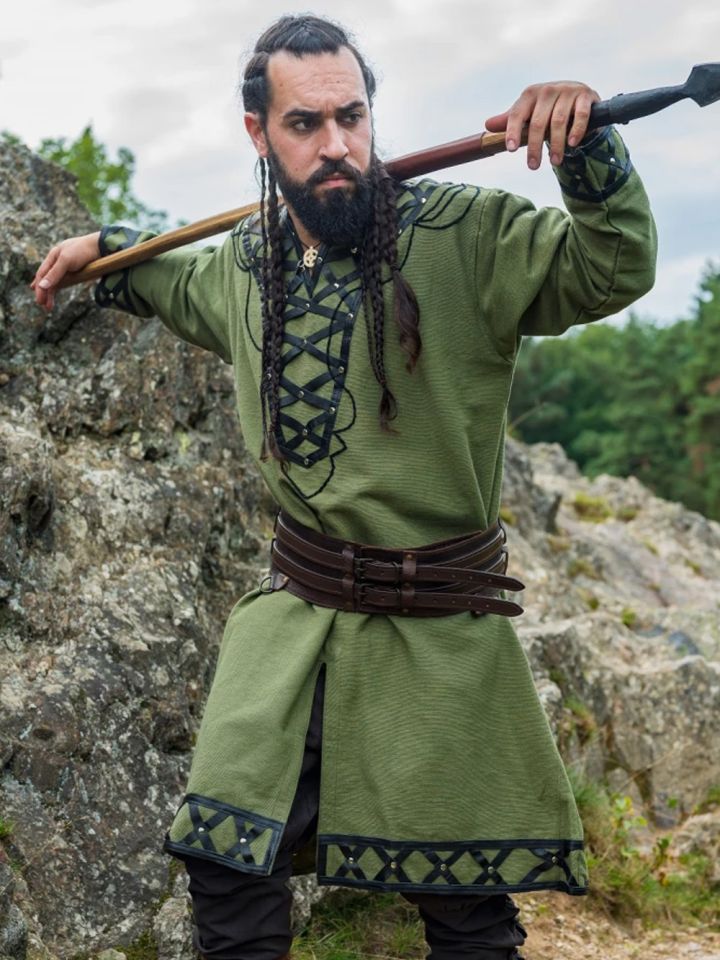Wikingertunika Erik grün