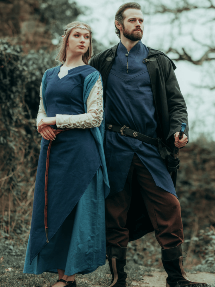 Kleid Galatea blau