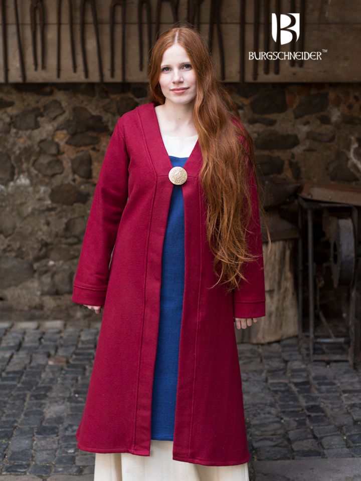 Birkamantel Aslaug rot