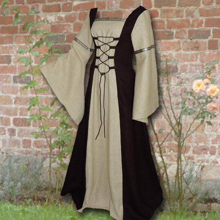 Kleid Elisabeth schwarz-sand 44 - 48