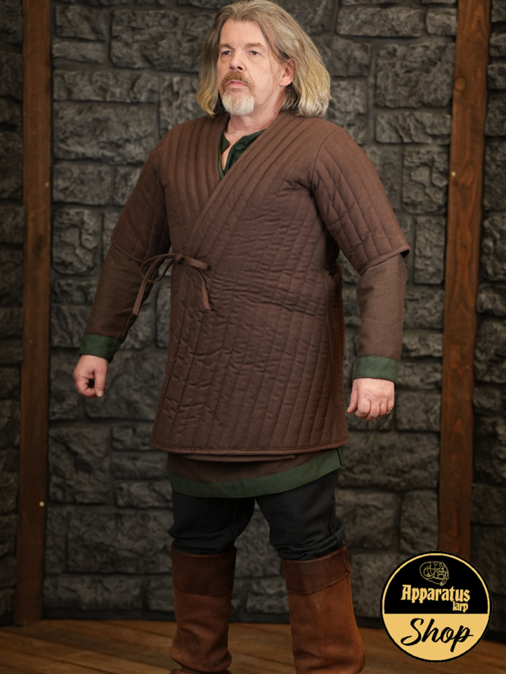 Wikinger Gambeson Sigbrand braun