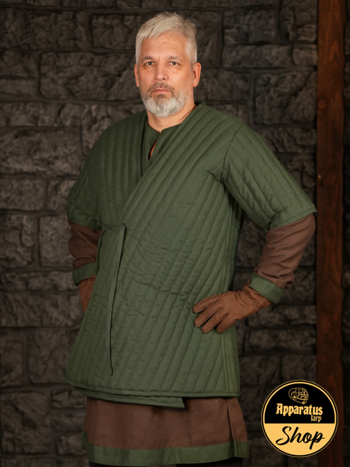 Wikinger Gambeson Sigbrand grün