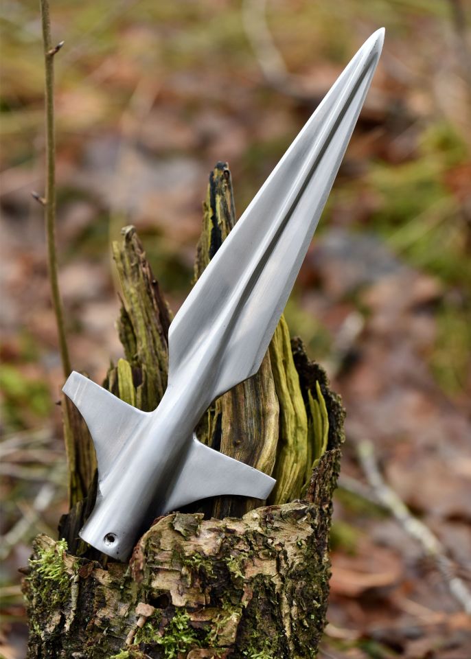 Frühmittelalterliche Flügelspeer-Spitze, ca. 28,5 cm