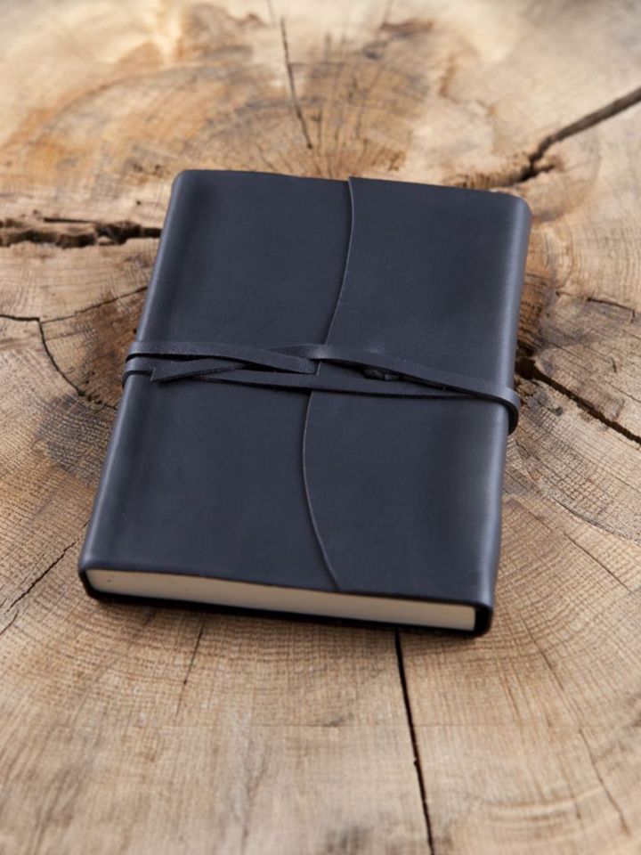 Tagebuch im Einband -schwarz- Groß 15x21 cm