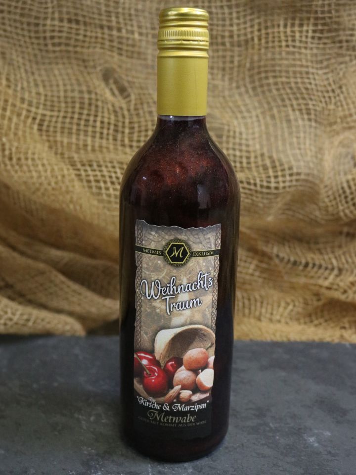 Met "Weihnachtstraum" Kirsche & Marzipan Einzelflasche