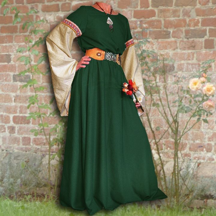 Kleid Johanna waldgrün