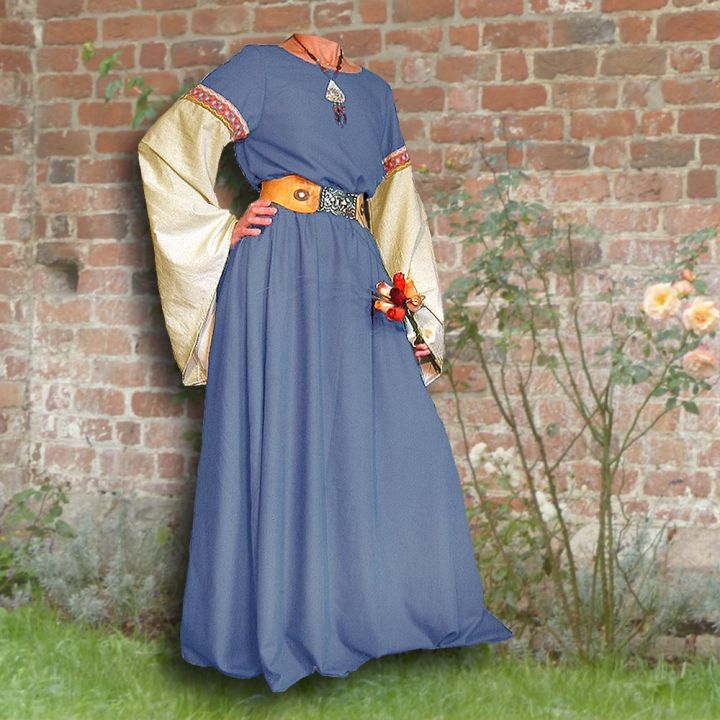 Kleid Johanna mittelblau