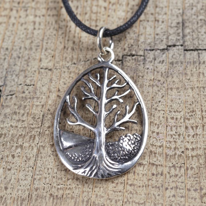 Silberanhänger keltischer Lebensbaum
