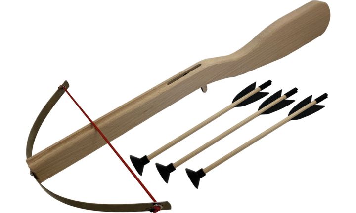 Kinderarmbrust mit 3 Pfeilen