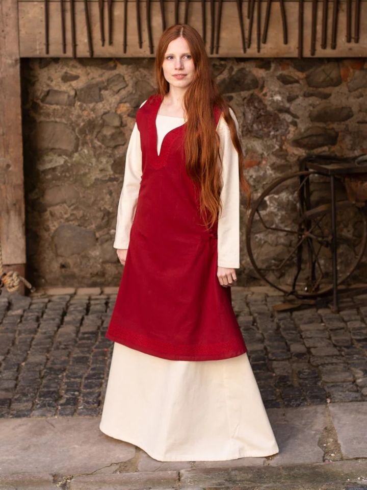 Überkleid Lannion rot XL