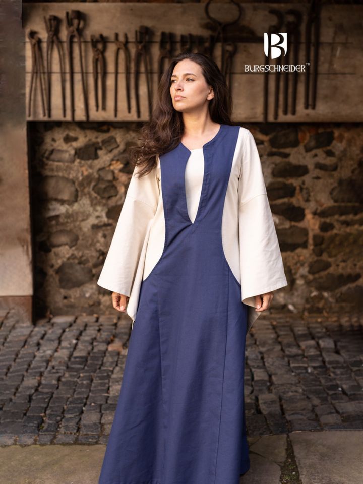 Surcot Leonora dunkelblau L