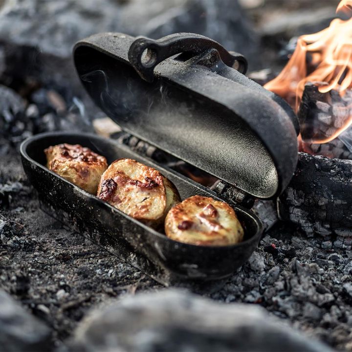 Kartoffelbräter aus Gusseisen