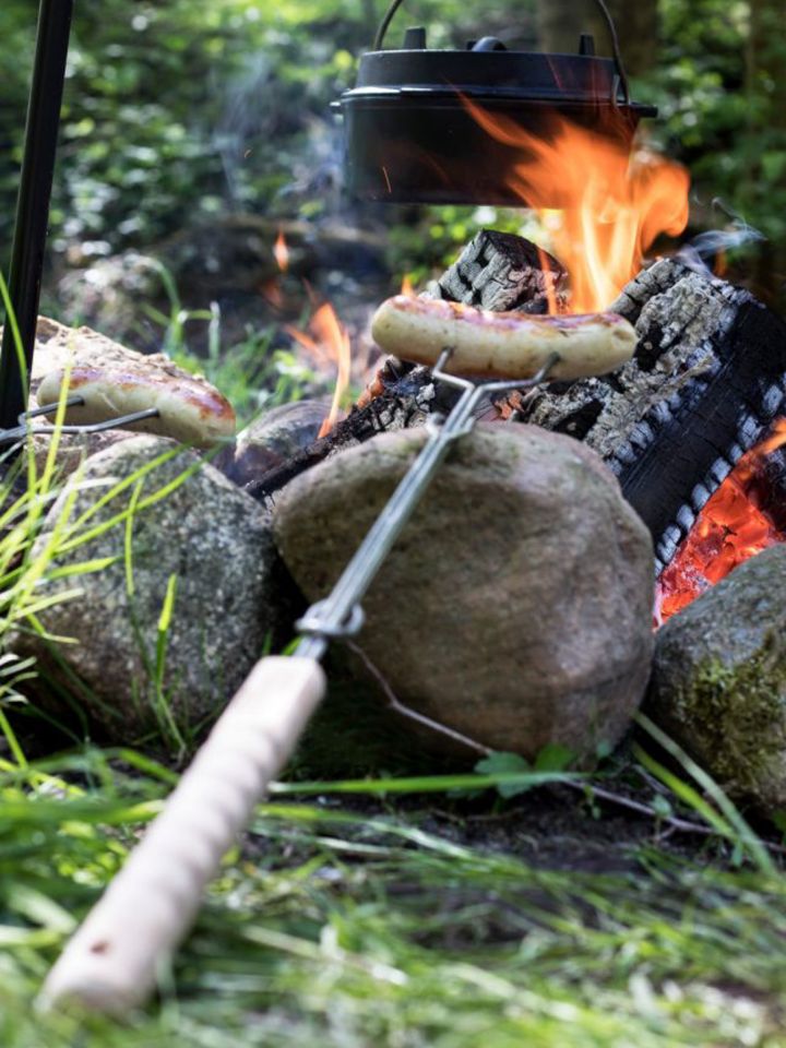 Lagerfeuer-Spieß gerade (2 Stück im Set)