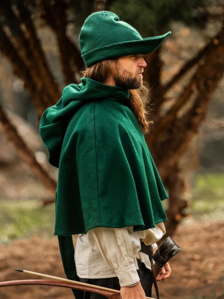 Hut - Robin Hood (Wolle) grün