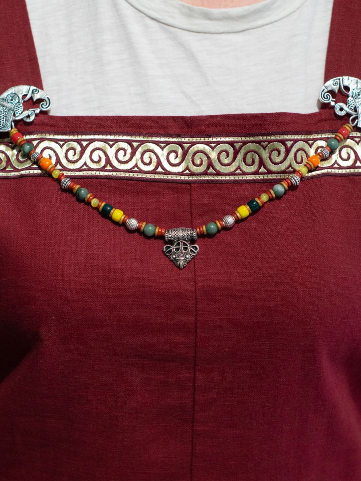 Fibelkette "Rabe" silber