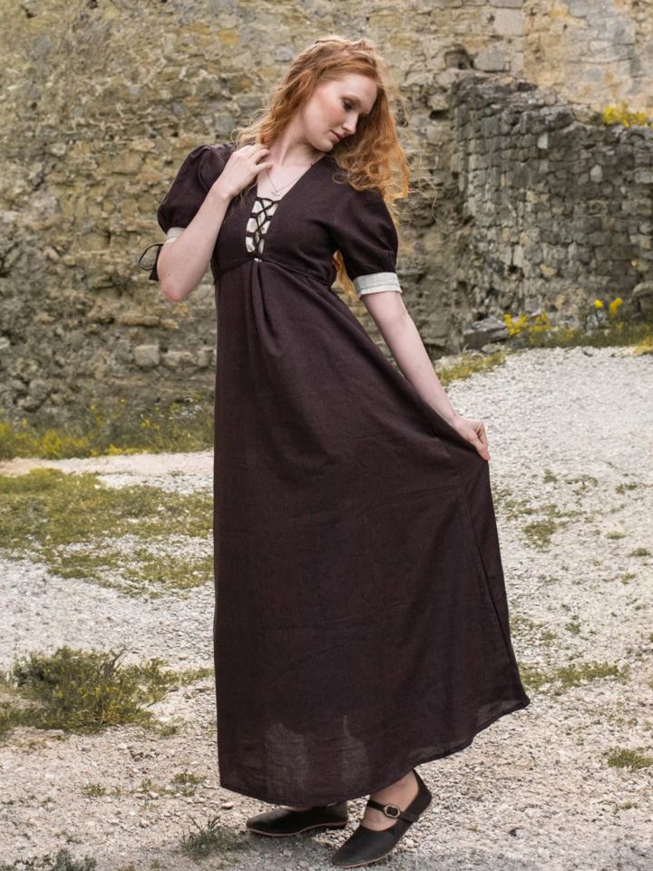 Sommerkleid braun XL