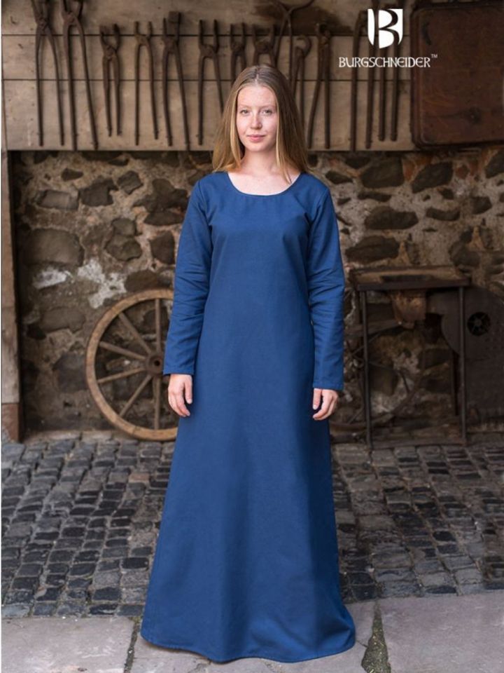 Unterkleid Freya waidblau XXXL