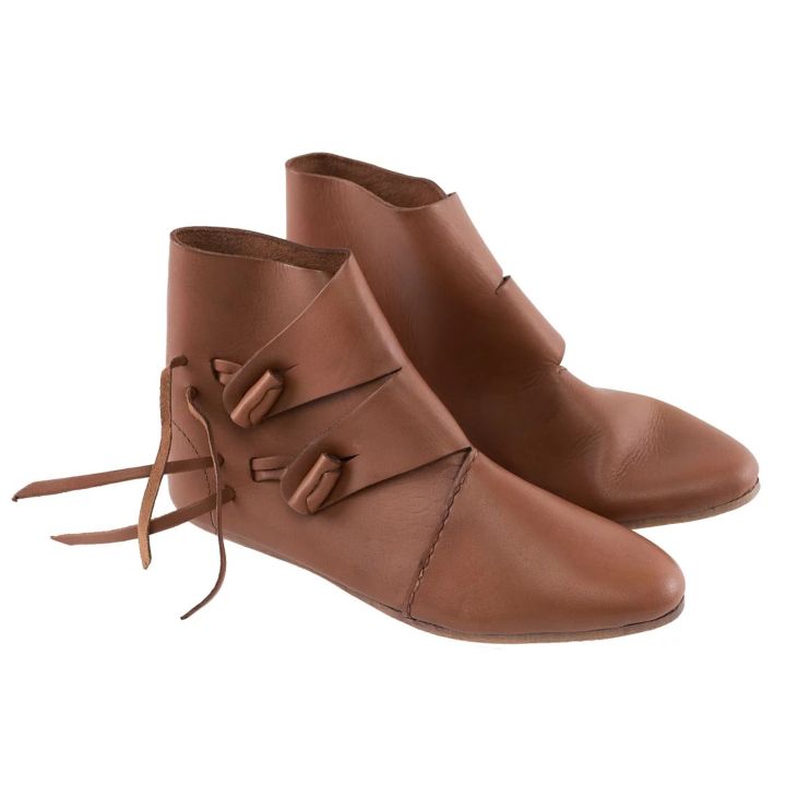 Wikinger Schuh Jorvik mit dicker Ledersohle