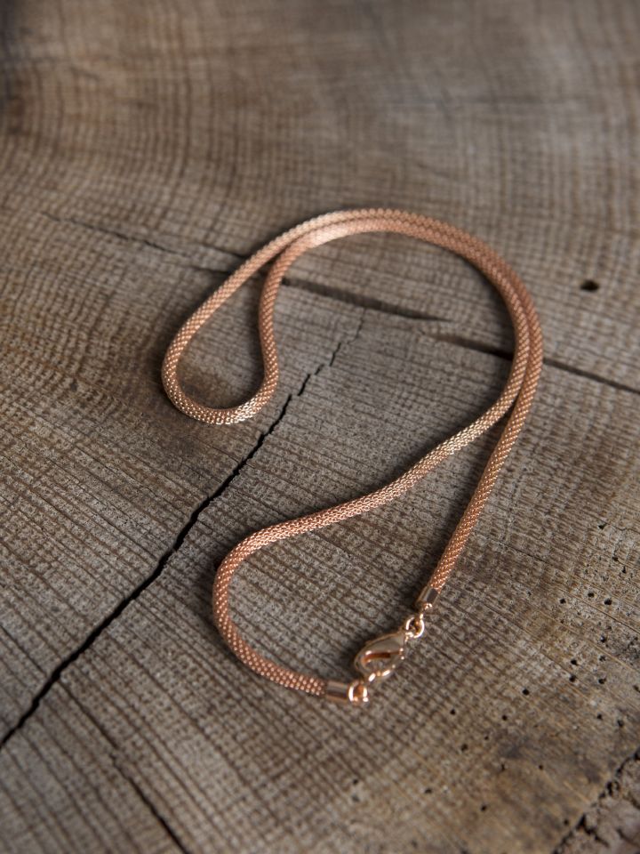 Edle Bronzehalskette 51 cm