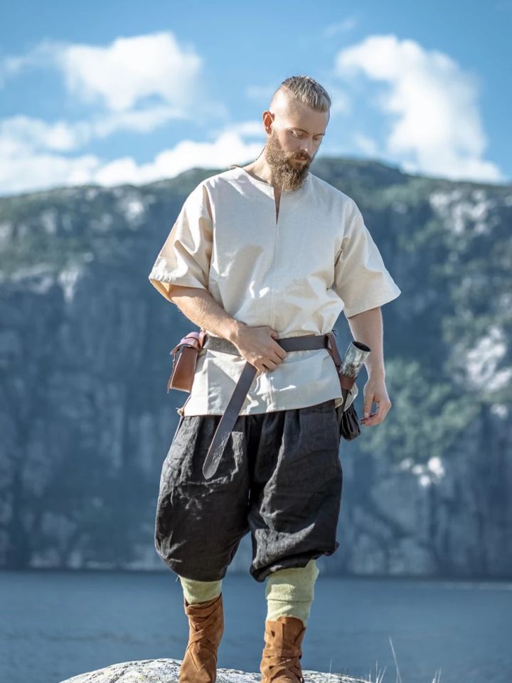 Sommertunika kurzarm natur