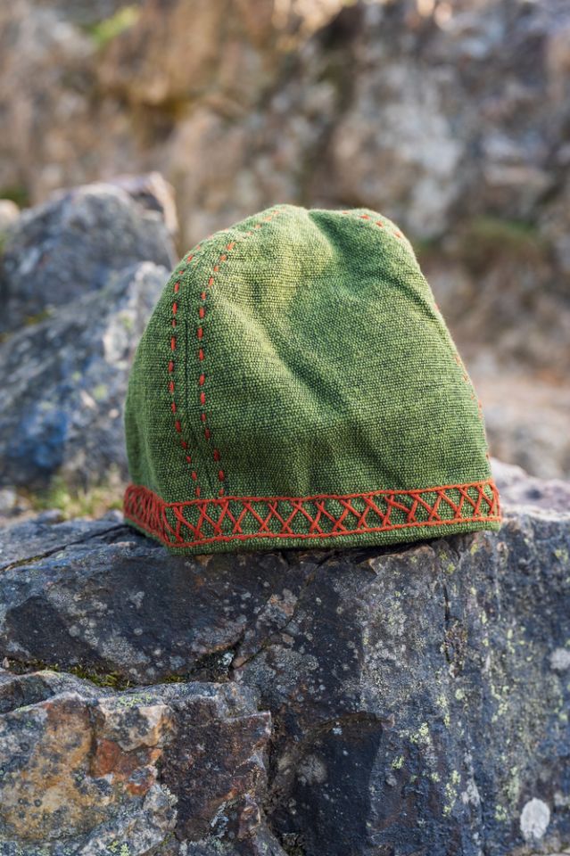 Wikinger Kappe Anders grün XXL/XXXL - 62/64