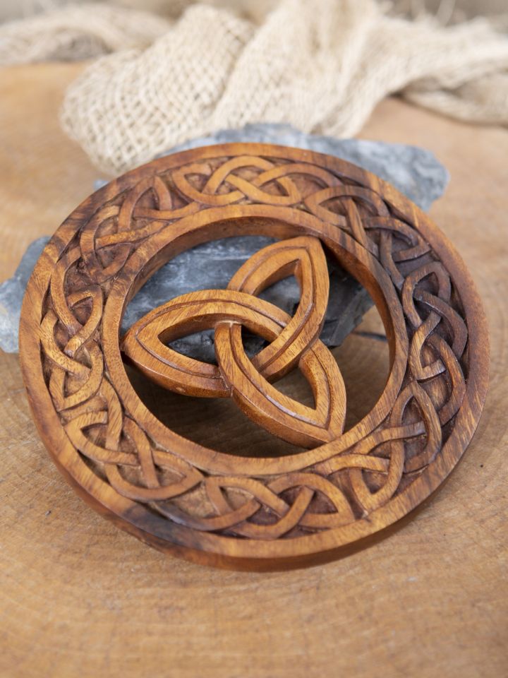 Holz-Wandschmuck Keltische Triade