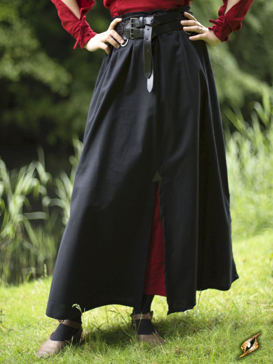 Samurai Hose schwarz/grau LARP Gewandung Mittelalter Bekleidung Kleidung