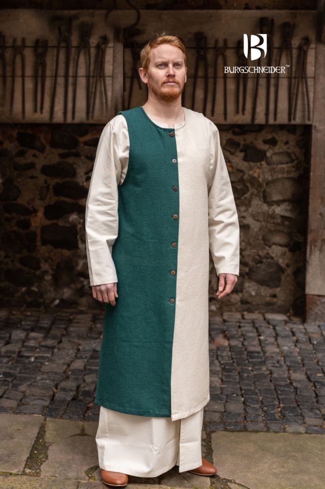 Linke Seite Wappenrock Auderic - natur XXL 2