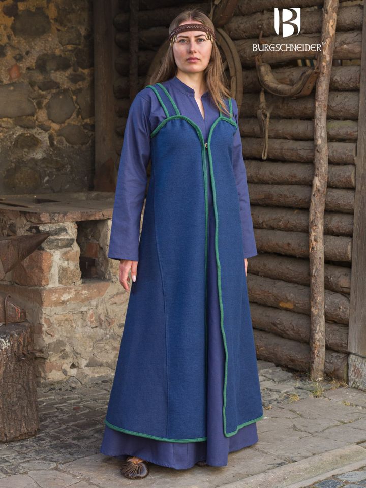 Rus Überkleid Katarzyna blau/grün L 2