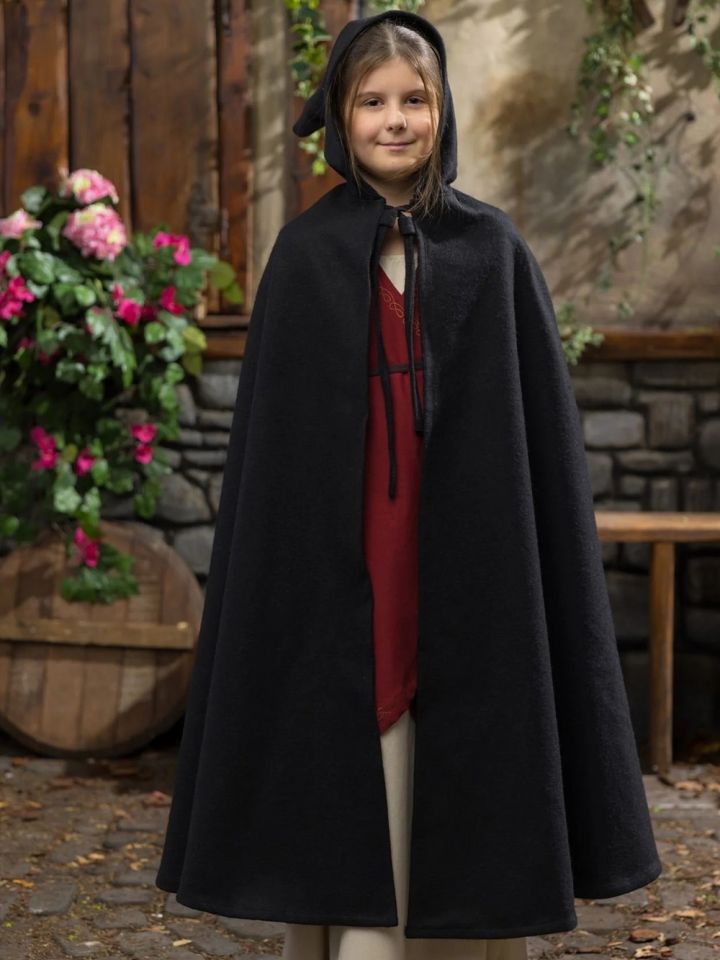 Kindercape Laroo schwarz 2