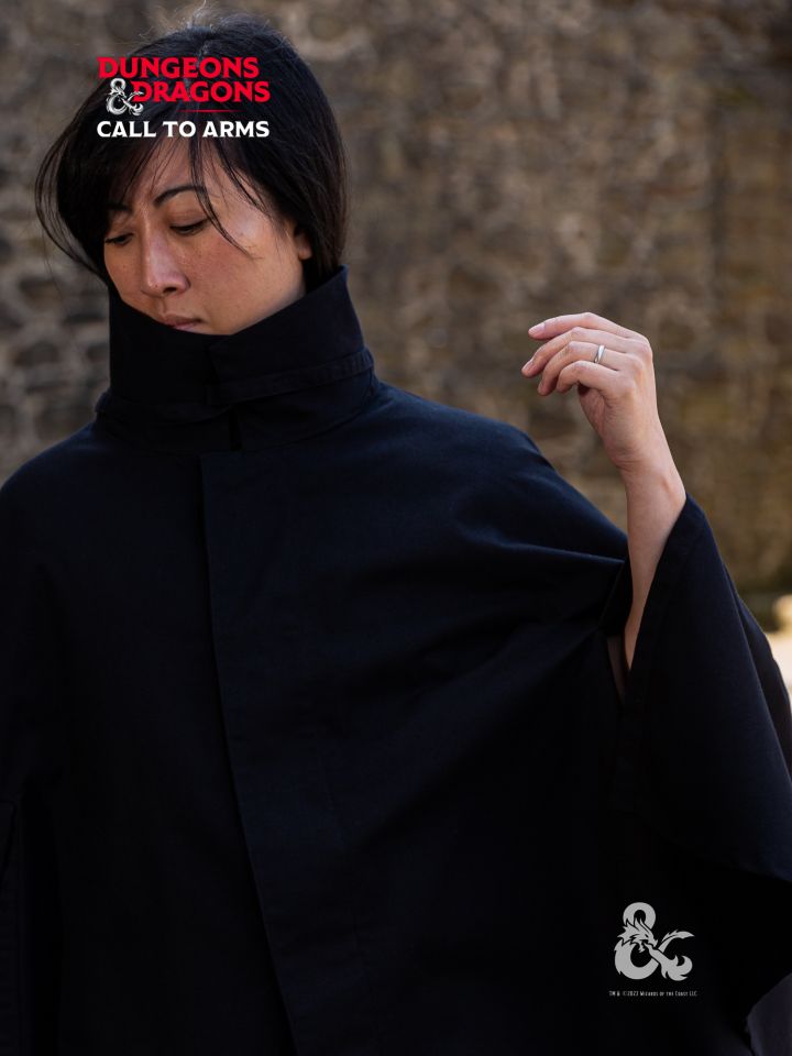 D&D Schurke Cape schwarz 2