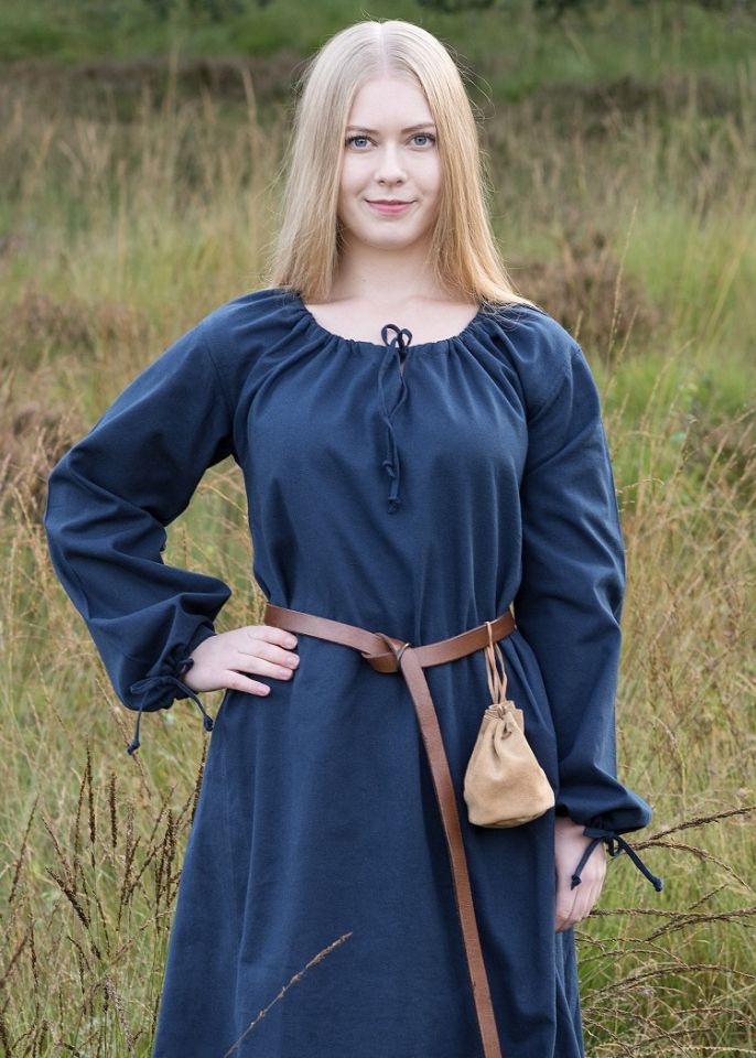 Unterkleid Mara blau M 2