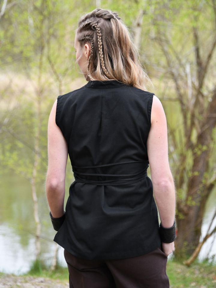 Ärmellose Bluse Levke schwarz L 2