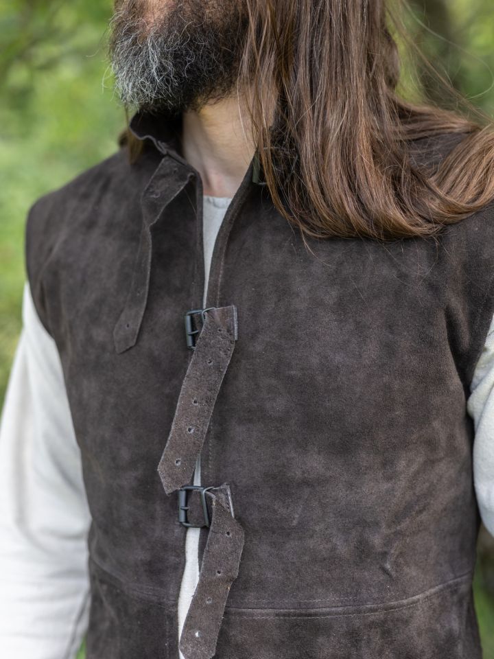 Lederweste Orthello braun XXL 2