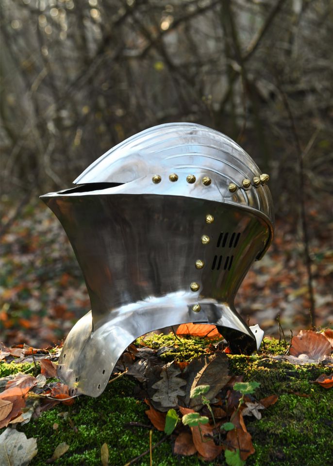 Deutscher Stechhelm 1,6 mm Stahl 2