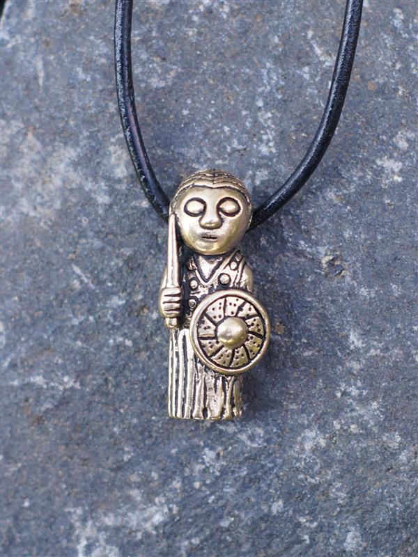 Amulett Harby-Walküre bronze 2
