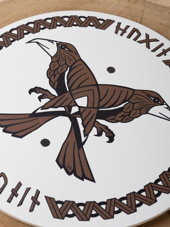 Kinder-Wikingerschild "Hugin & Munin" 2