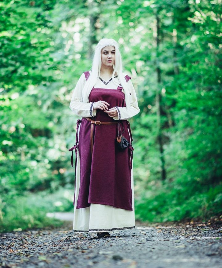 Überkleid Wikinger rot 2